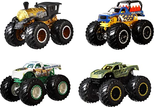 Set of 4 1:64 Scale Toy Trucks R874