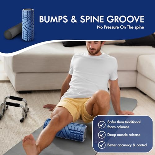 Textured Deep Massage Foam Roller U8859