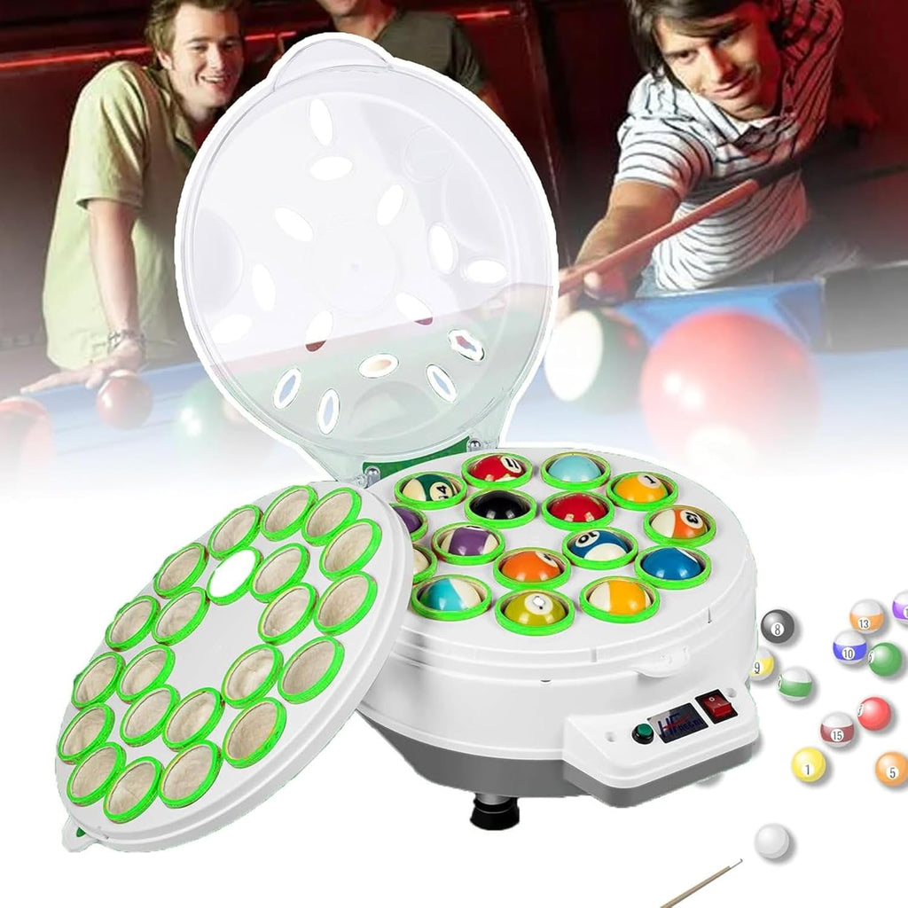 Automatic Billiard Ball Cleaner with LED Touch Display X38433