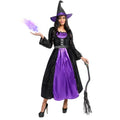 Witch Costume Women with Witch Dress Hat Accessories Y9873