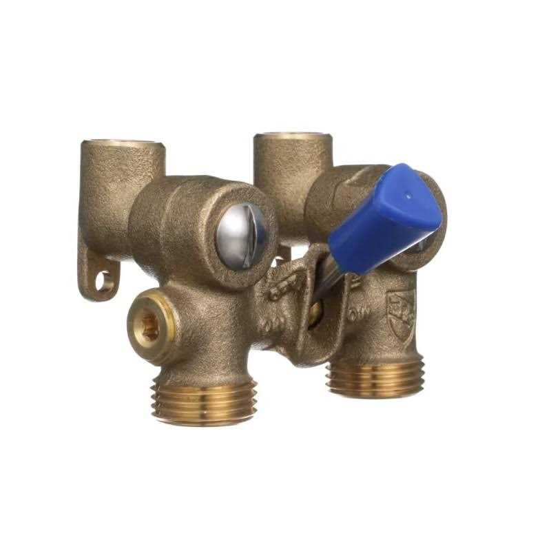 1/2 Bronze Ball-Type Washing Machine Shutoff Valve H374
