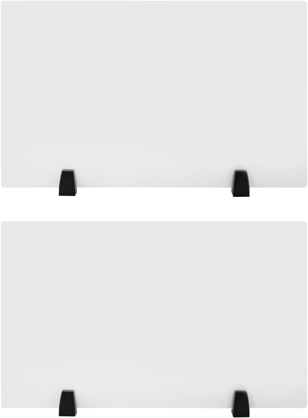 2PCS Acrylic Desk Dividers, 30 x 18 inch I4739