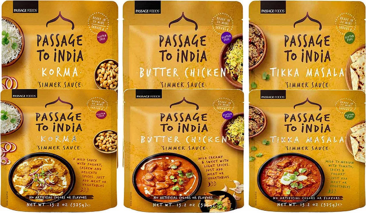 Variety 6-Pack 13.2 oz Simmer Sauce F9611
