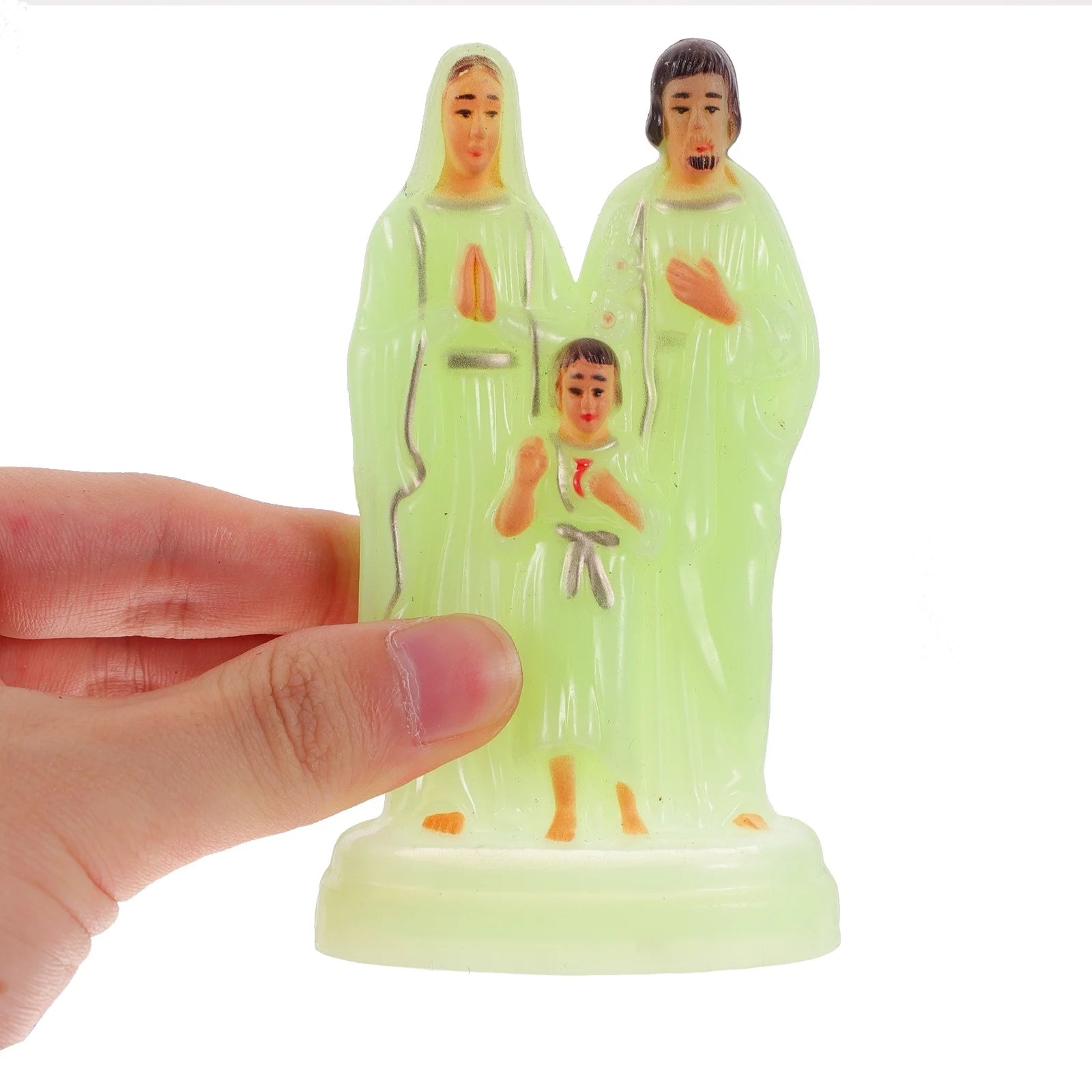 Desktop Decorations Luminous Ornament Church Statue C707589