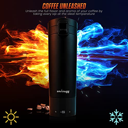 Black 10 oz. Heated Travel Mug S865543