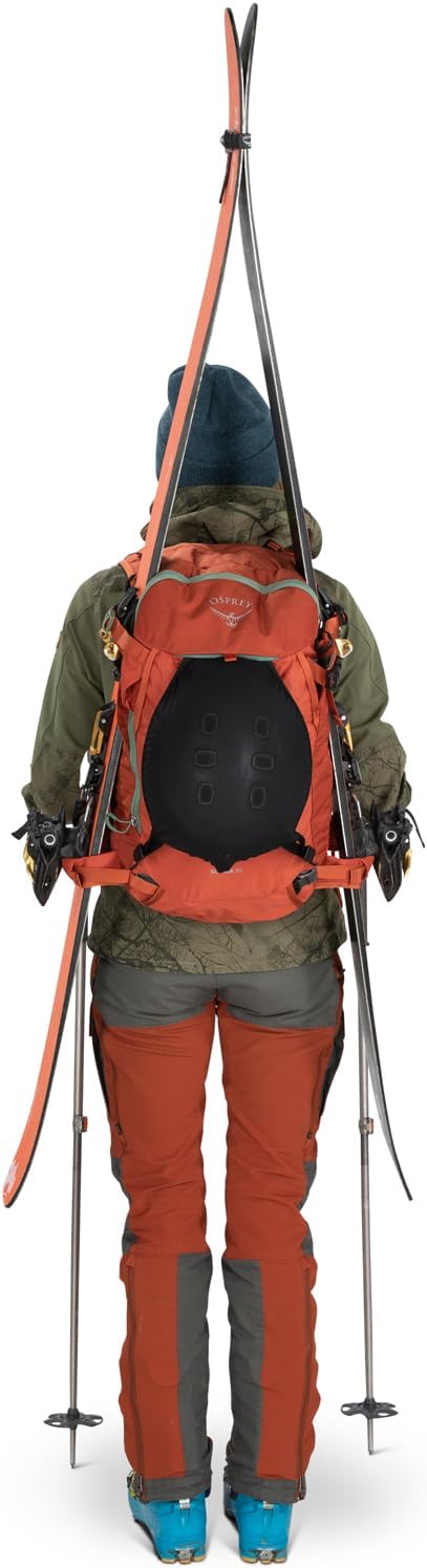 Black 40L Ski and Snowboard Backpack M4192
