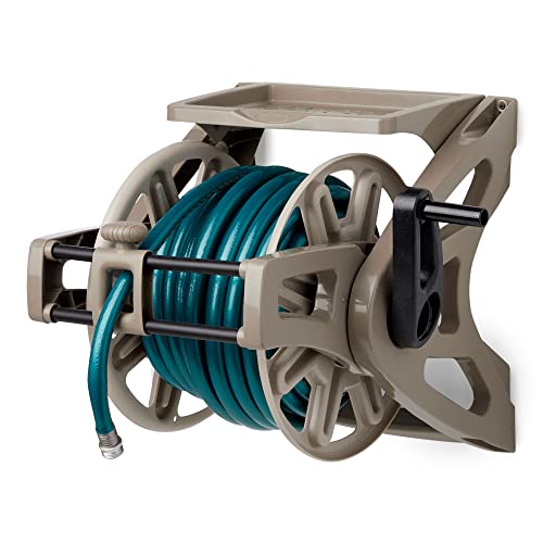 Heavy Duty Wall Mount Water Hose Winder with Hand Crank A545