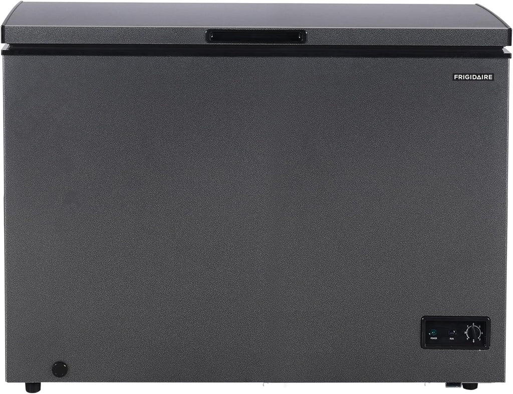 Chest Deep Freezer, 10 Cu. Ft. Capacity, Removable Vinyl Coated Wire Basket O672