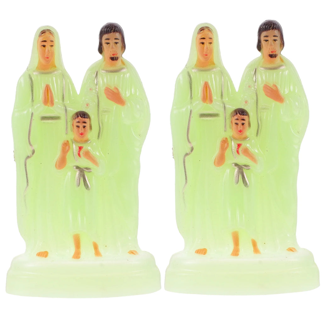 Desktop Decorations Luminous Ornament Church Statue C707589