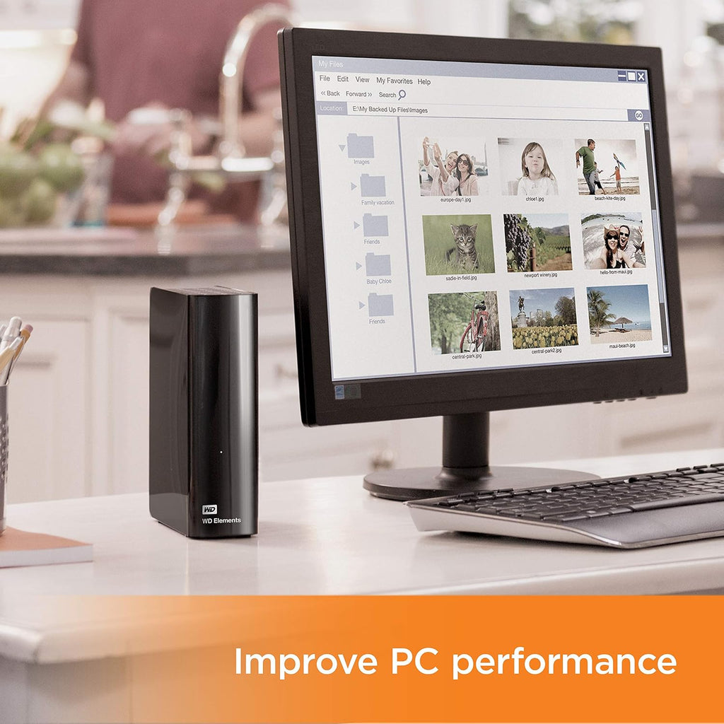 10TB Desktop Hard Drive & 2TB Portable External Hard Drive Z67055