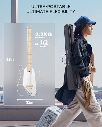 Acoustic Electric Travel Guitar with Multiple Effect Modes Kit T530