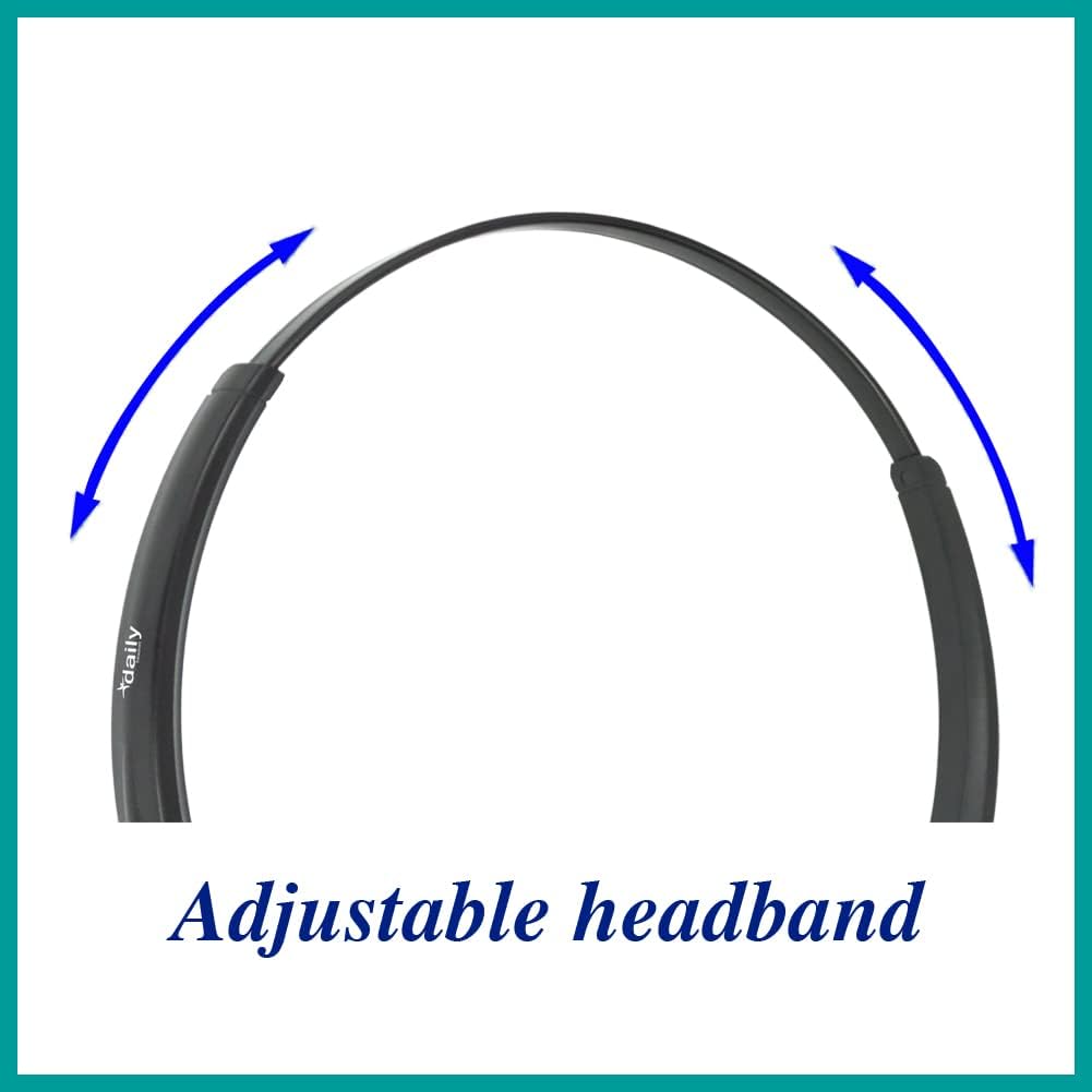 Noise Cancelling Binaural RJ9 VoIP Phone Headset with 3.5mm Adapter R8692