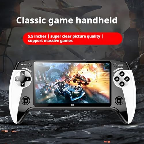5.5'' HD Display Retro Handheld Game Console with 3000 Classic Games C64855