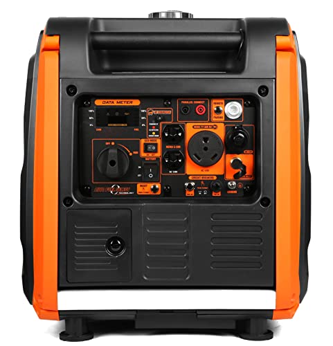 6800-Watt Dual Fuel Portable Inverter Generator with Electric Start J9707