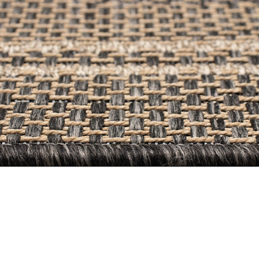 Monaco Multi Border Indoor Outdoor Area Rug
