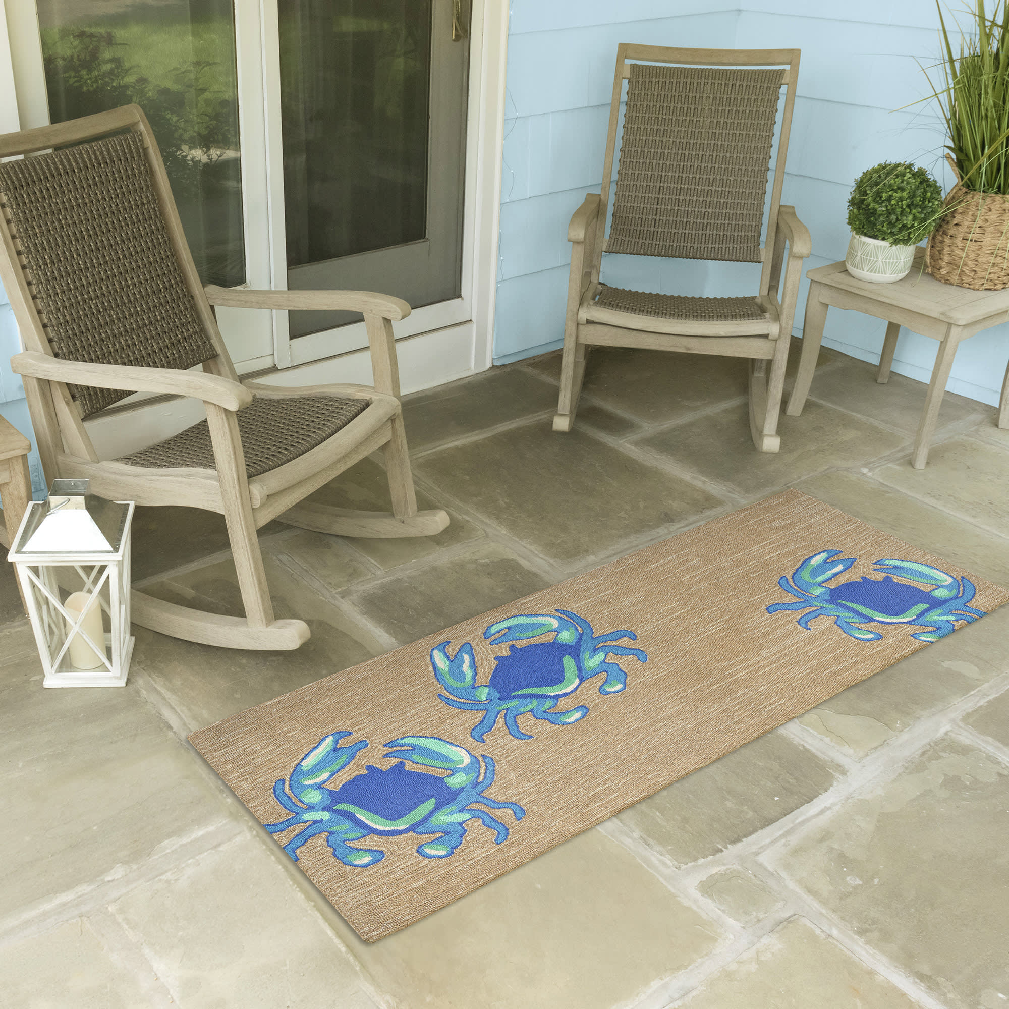 Frontporch Crabs Indoor Outdoor Mat