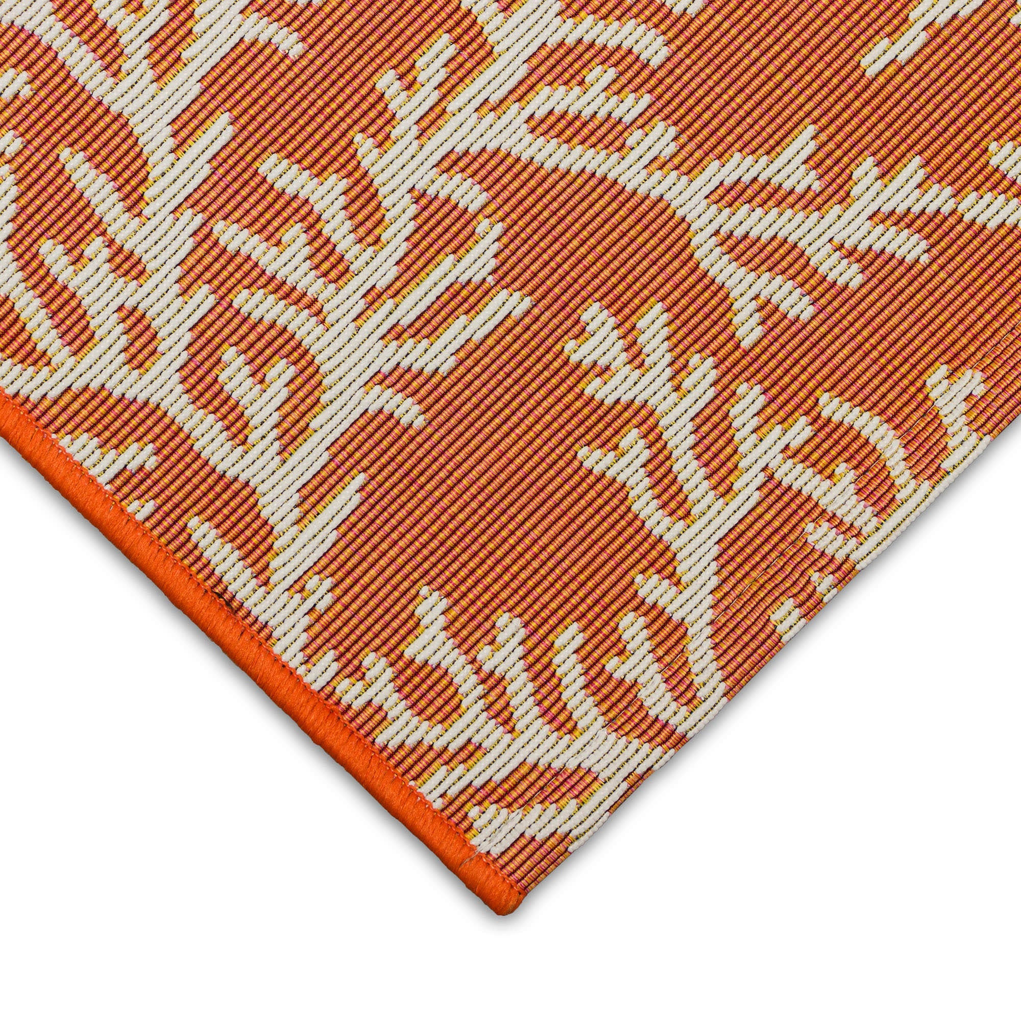 Esencia Coral Edge Indoor Outdoor Mat