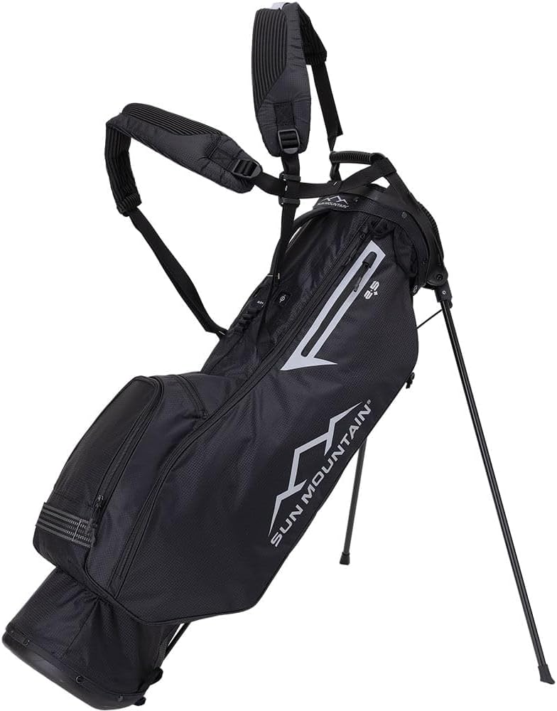 2.5+ Golf Stand Bag Black/White T824323