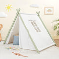 Kids Play Tent with 100% Breathable Cotton Canvas F401