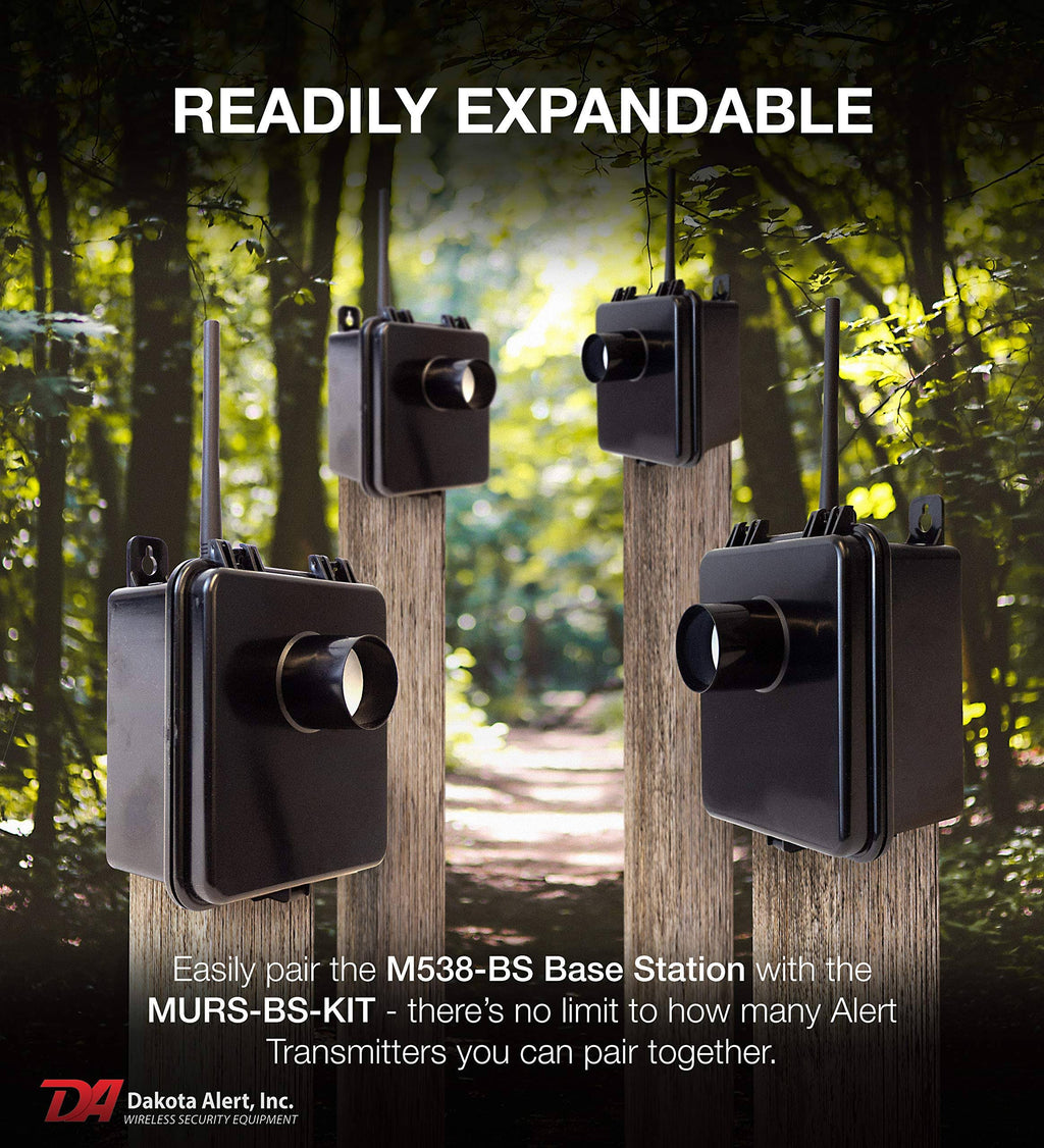 Wireless Motion Detection Kit Base Station Radio P4442