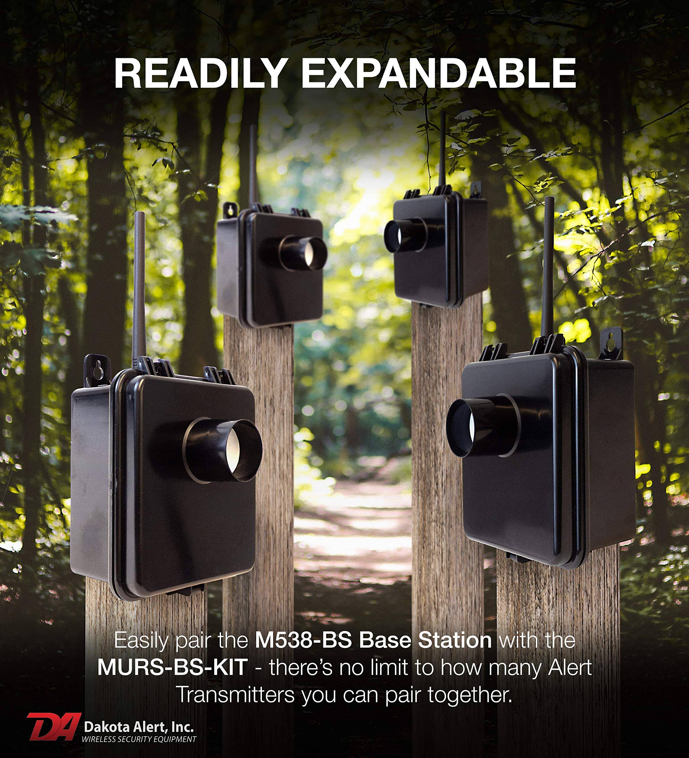 Wireless Motion Detection Kit Base Station Radio P4442