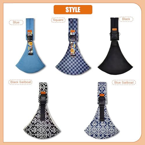 Blue Sailboat Baby Carrier X56681