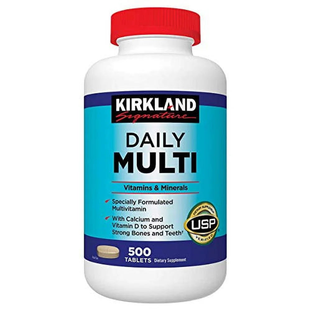 500-Count Daily Multi Vitamins & Minerals Tablets G108026