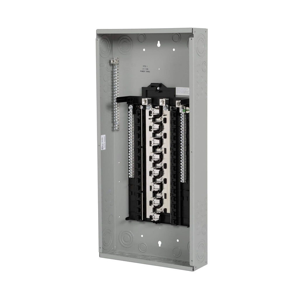 200 Amp 30-Space 48-Circuit Main Lug Load Center Indoor with Copper Bus, Grey A978