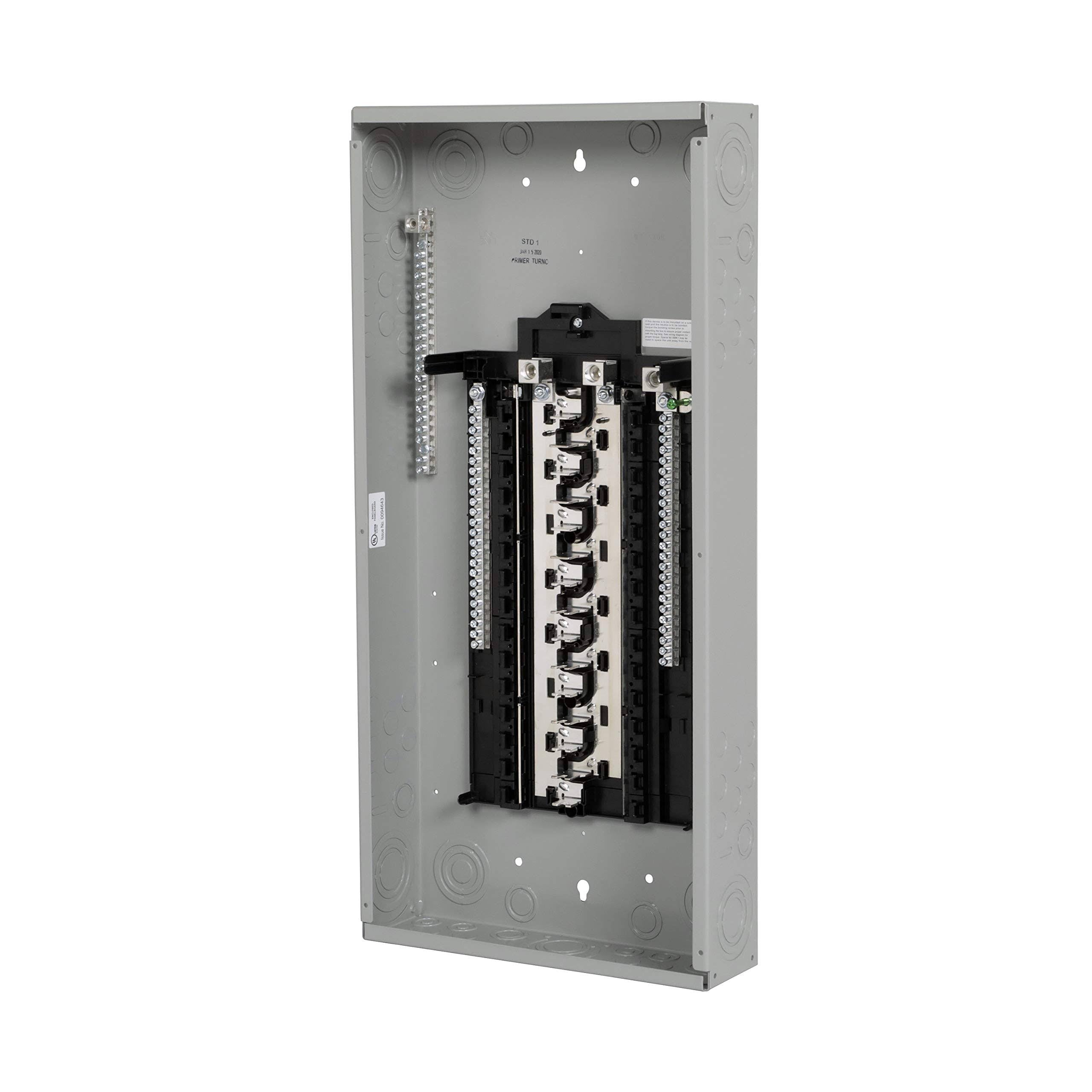 200 Amp 30-Space 48-Circuit Main Lug Load Center Indoor with Copper Bus, Grey A978