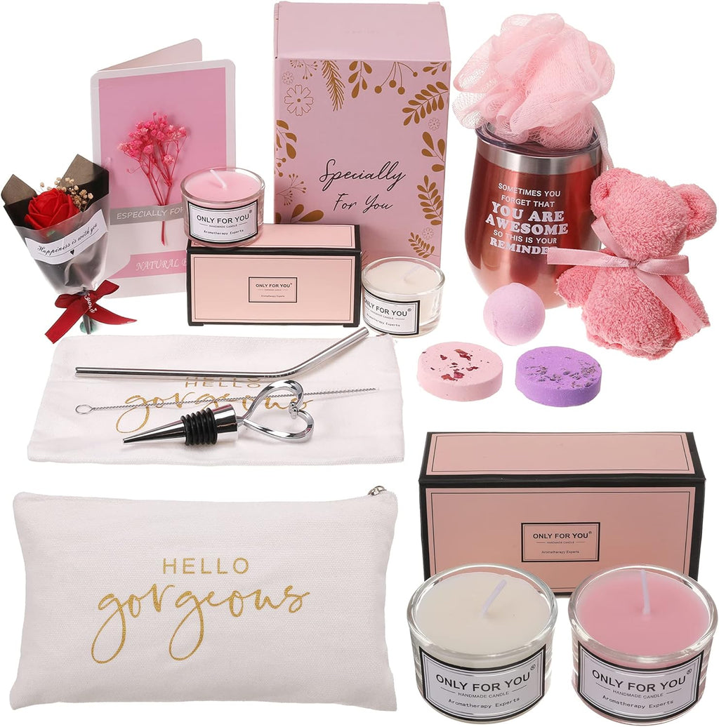 Relaxing Spa Gift Box Basket Bath Set X775
