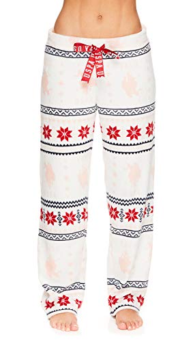 Womens Long Sleeve Shirt and Pajama Pants Sleepwear Set I528