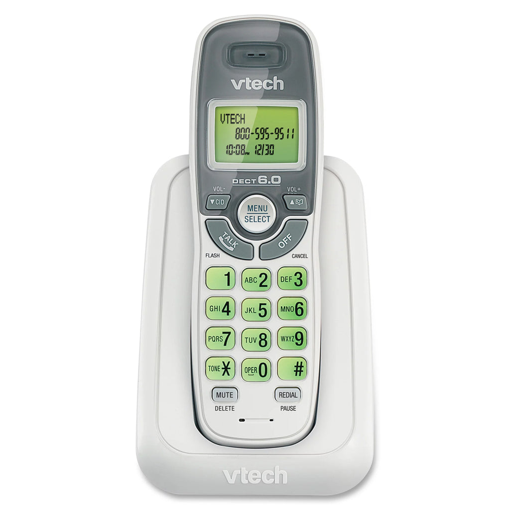 White Cordless Phone with Caller ID O2814