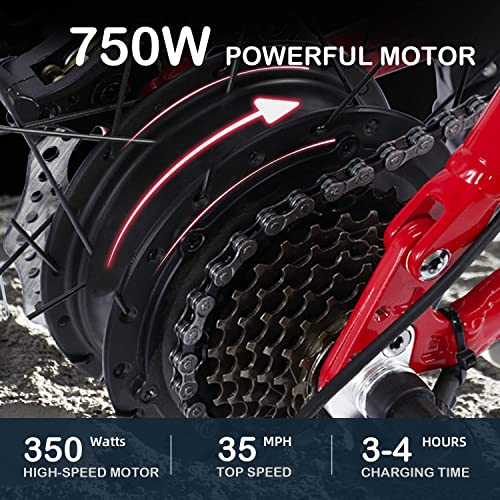 26" 350W 36V 10A Foldable Electric Bike with Removable Battery A819