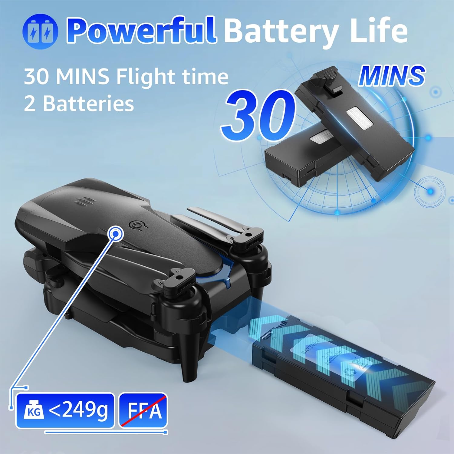 1080P HD FPV Mini Drone with Camera X45569