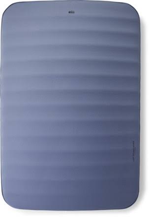 Blue Double Self-Inflating Bed E59888
