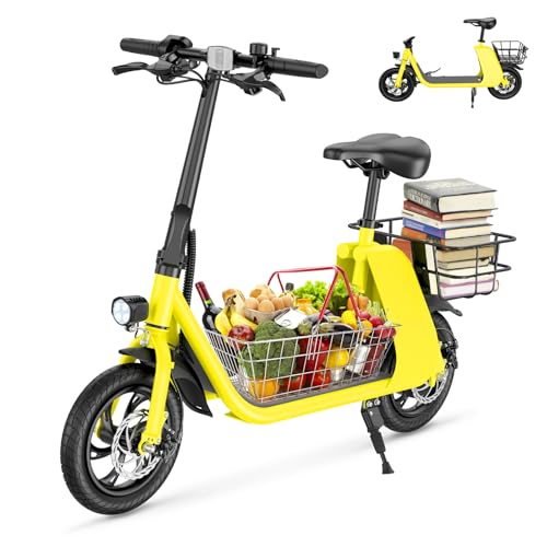 672W Peak Motor 20 MPH 12.5 inch Tires Folding Electric Scooter Z86184