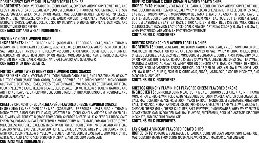 28 Count Bold Mix Chips Variety Pack V9338