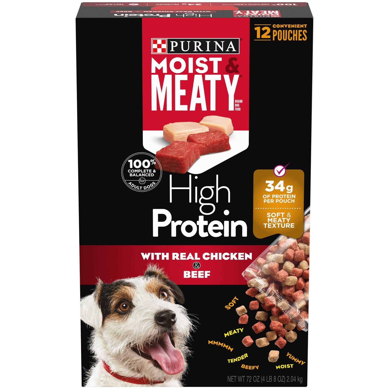 High Protein Chicken & Beef Flavor Dry Dog Food P1030