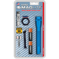Black 2-Cell AA Mini Incandescent Flashlight with Holster T748