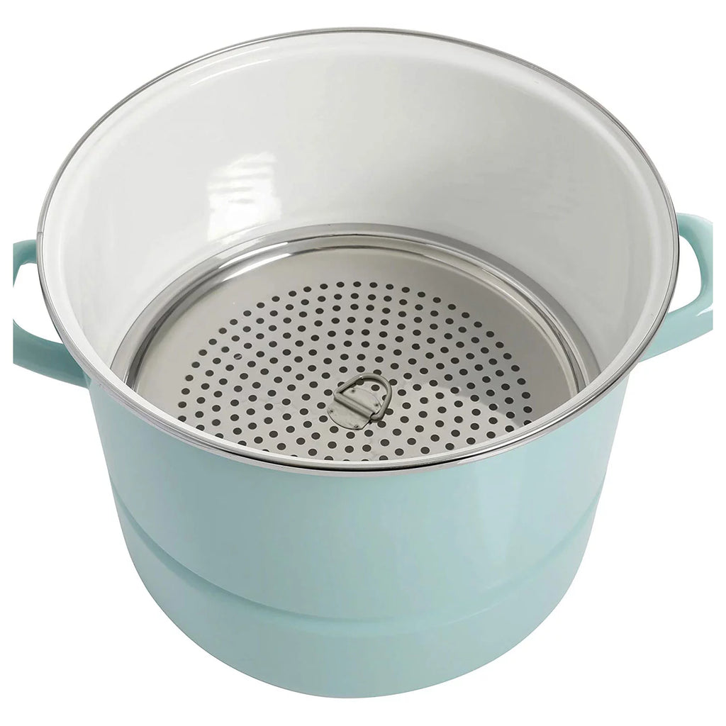 Stainless Steel 16 Quart Steamer Stock Pot with Insert and Lid U688