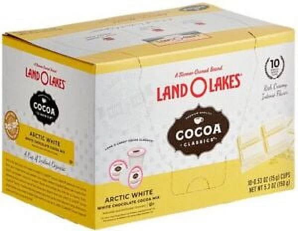 Arctic White Chocolate Hot Cocoa Mix, 10 K-Cups Q801751