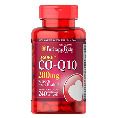 CoQ10 200mg 240 Rapid Release Softgels W379181