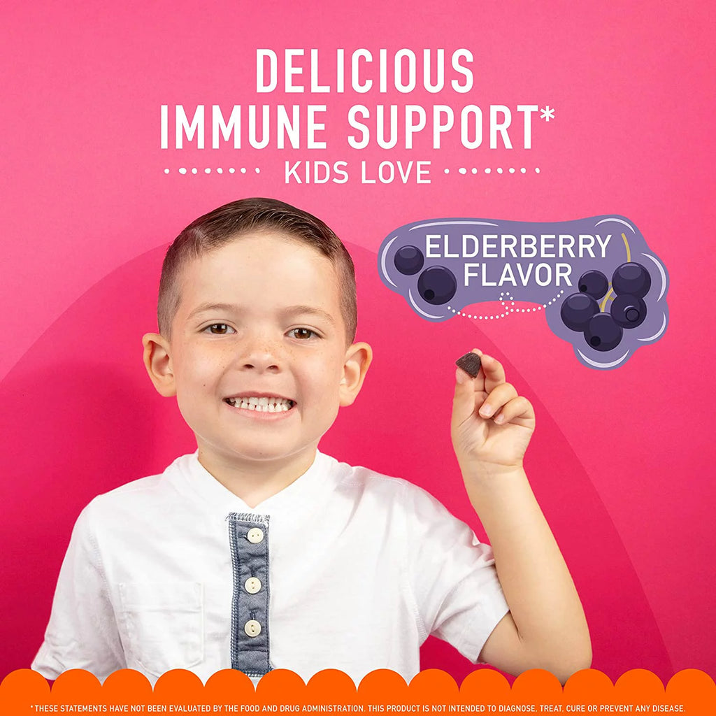 50 Gummies Elderberry Flavor Gummies V160585