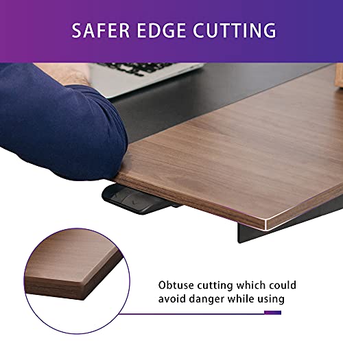 Electric Standing Desk 48 x 24 Inch Height Adjustable Sit Stand Desk with Splice Board W628166