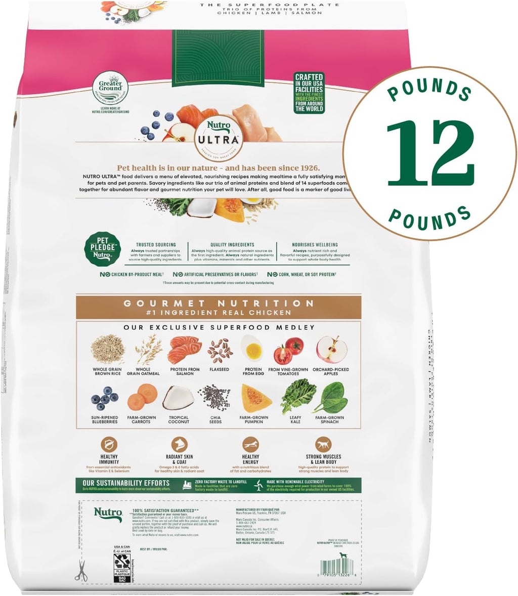 12 lb. Bag Adult Small Breed Dry Dog Food F27169