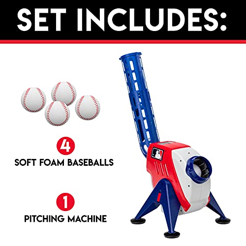 Plastic Baseball Pitching Machine with Adjustable Speeds W800