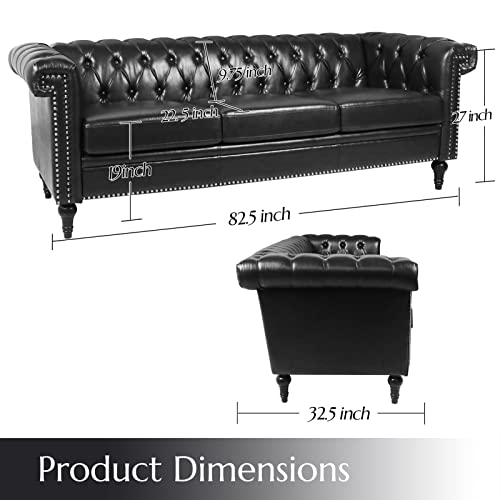 Blue Velvet 3-Seater Sofa Y22094