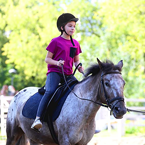 Adjustable Horse Riding Helmet Equestrian Kids Protective Gear Helmet F75012
