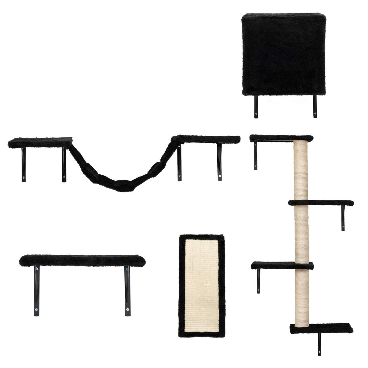 Wall Mounted Shelves Set Cat Tree U33347
