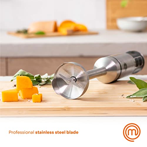 Immersion Blender and Knife Set with Whisk and Frother Attachments U303
